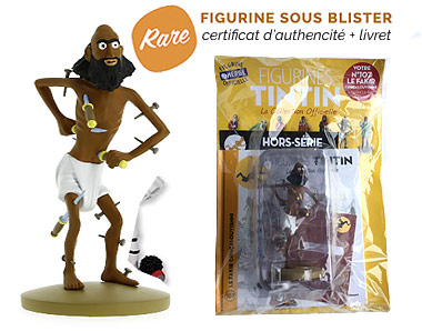 Le Fakir - Figurine Tintin 107
